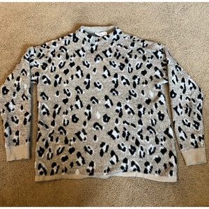 MB Animal Print Sweater